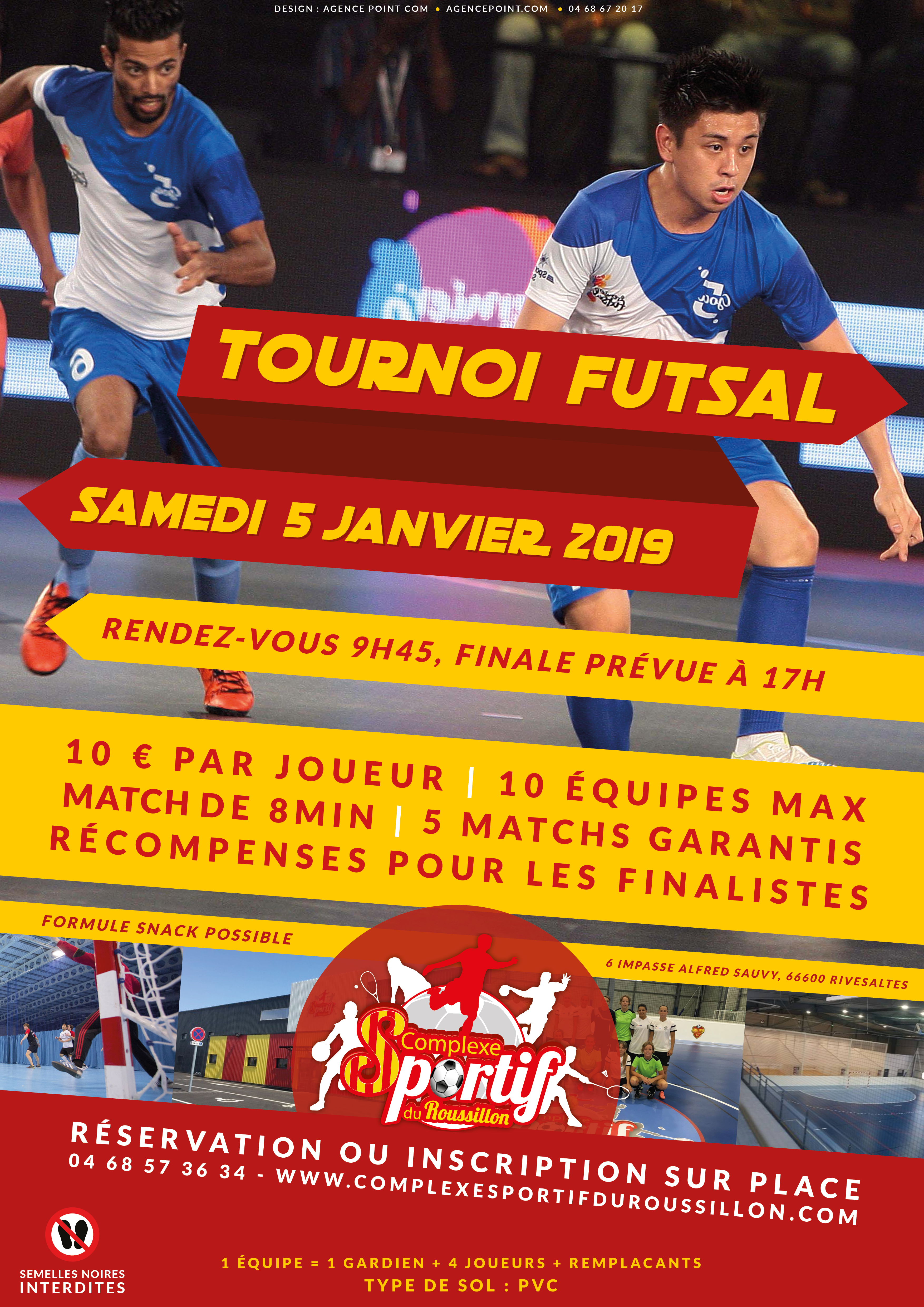 Tournoi Futsal Séniors